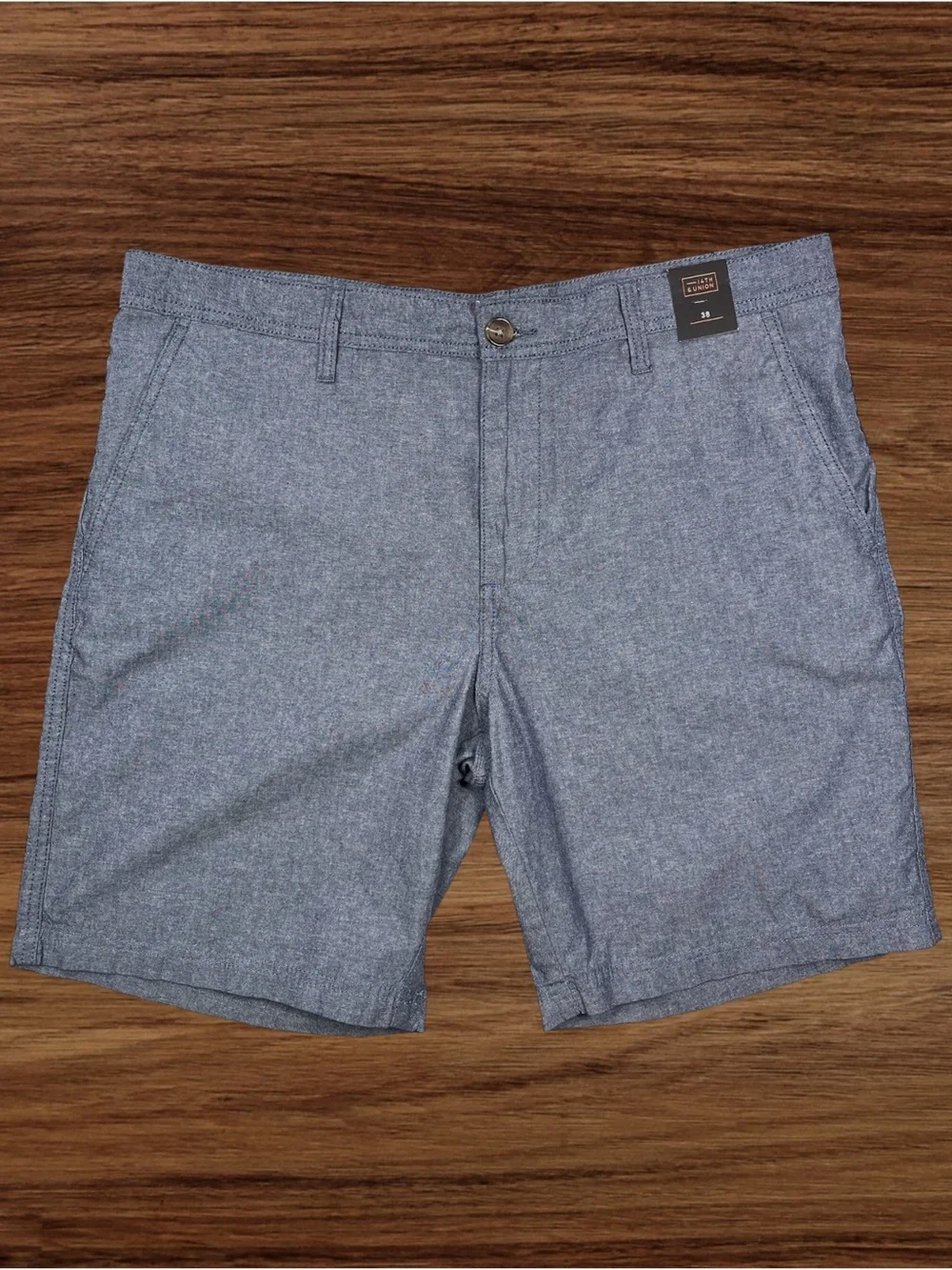 14th & Union Men’s Blue Slim Fit Shorts. Size 38